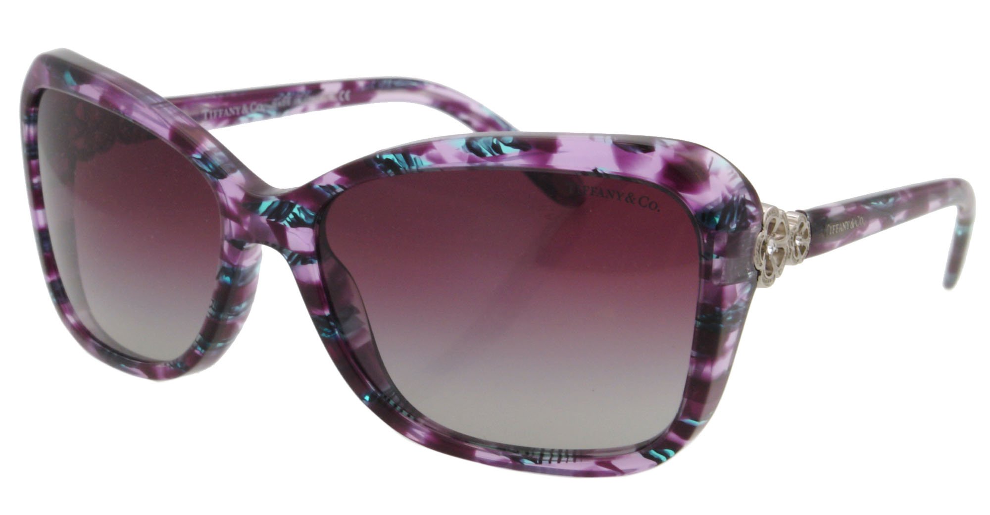 Tiffany & Co. 4052-B Sunglasses Tiffany & Co.. Cat Eye Sunglasses Blue for Women | eBay main image 4