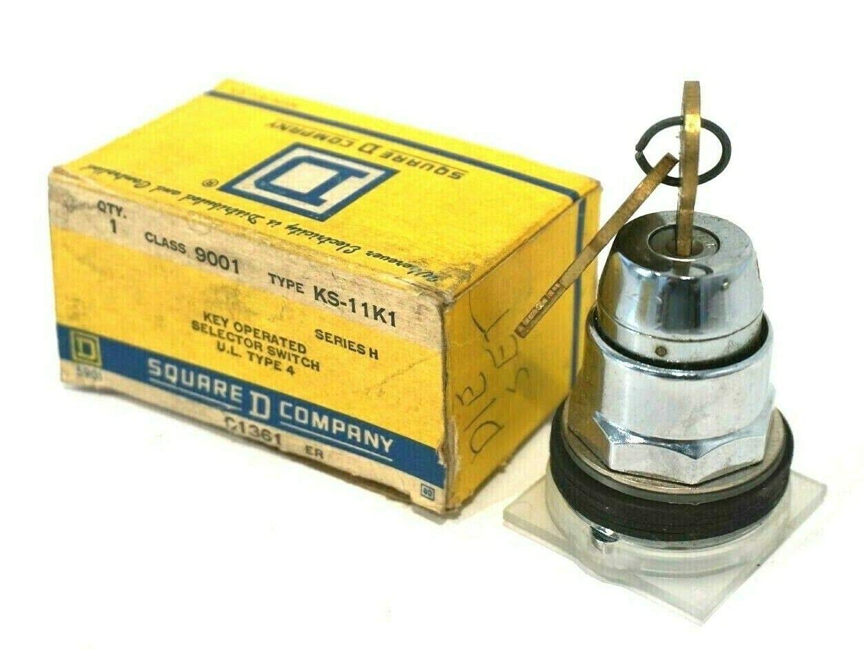 Safety Switches Square D 9001 Ks11k1 Key Operated Maintained Selector Switch Ser H Electrical