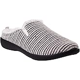 REVITALIGN Women's Dundee Cozy Chenille Slipper, Grey, 12