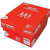 Staples Copy Paper, 8.5x14 Inch, 20 lb., 92 Brightness, 500/Ream, 10 Reams | Legal-size multipurpose paper for office, school &amp; home printing and copying needs.