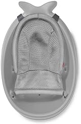 Skip Hop Moby Smart Sling 3-Stage Bathtub Grey Baby Bath Tub view 2
