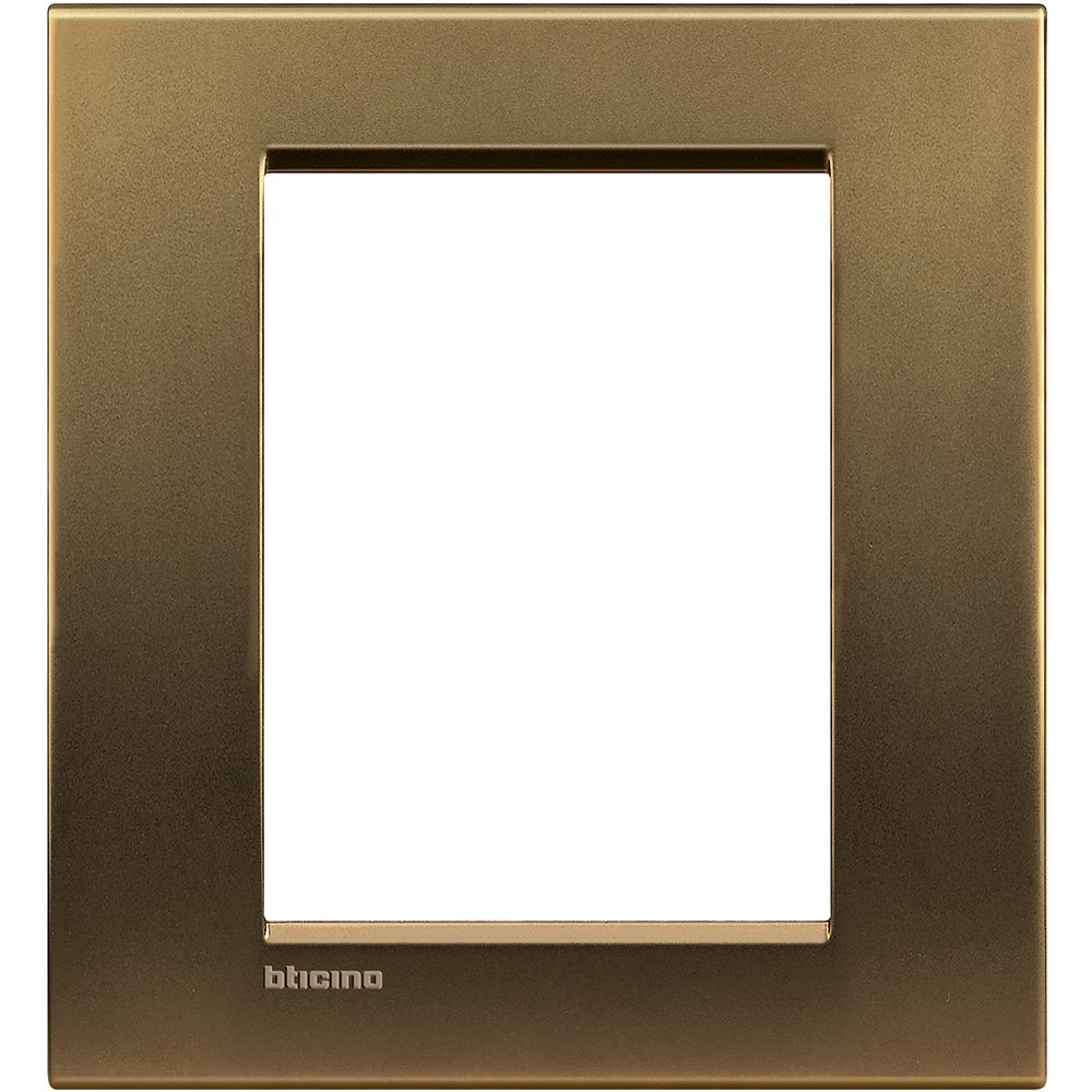 BTicino LIVINGLIGHT lna4826bz – ll-placa 3 + 3 M Bronze