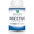 Best Earth Naturals Digestive Enzymes Maximum Strength Formula to Help Promote Healthy Digestion 30 Vegetable Capsules