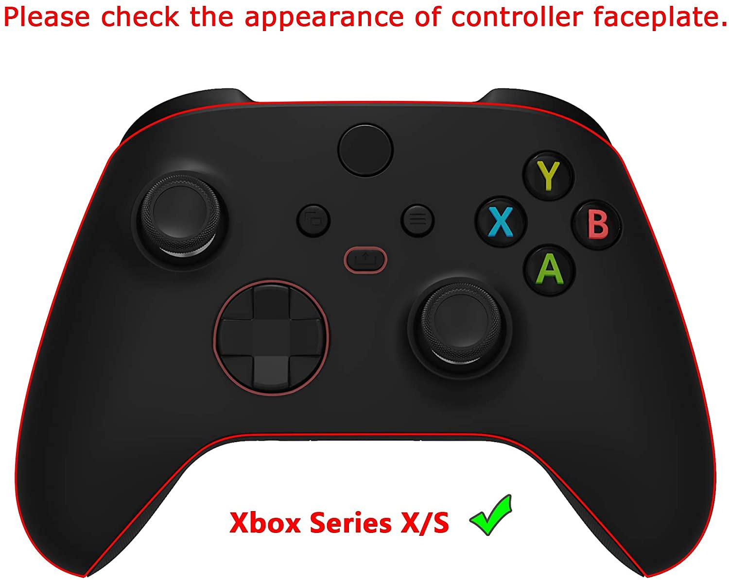 eXtremeRate PlayVital Samurai Edition Anti-slip Controller Grip Silicone Skin for Xbox Core Controller, Ergonomic Protective Case Cover for Xbox Series S/X Controller w/Thumb Grips - Green & Black