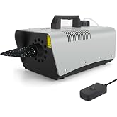 blessny High-capacity Snow Machine for Indoor Outdoor Christmas Party Stage | Wired Remote, Portable, 650W Low Consumption with Max 2000CFM Output, ETL Listed