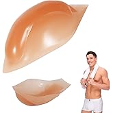 TJR Mens Bulge Enhancing Underwear Insert – Silicone Padded Cup for Men’s Underwear & Swimwear – Male Package Enhancer Pad