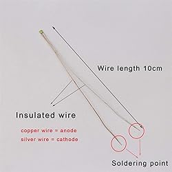 100pcs Pre-soldered Micro Litz Wired Leads Green
