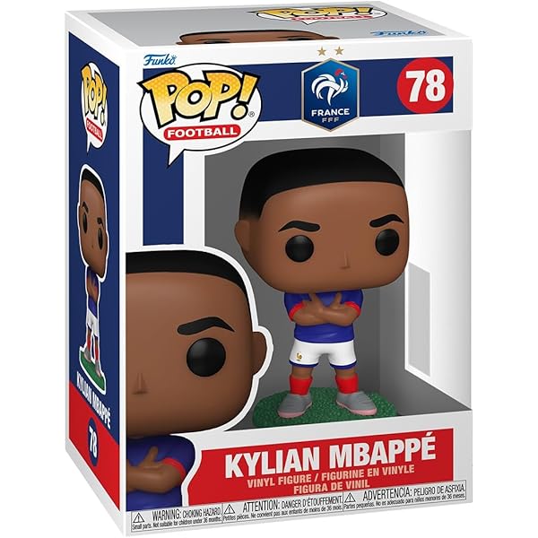 Amazon.com: Funko 39828 POP. Vinyl: Football - Kylian Mbappé (PSG