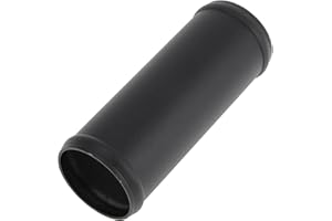 HEROFFIX 2.25" OD Straight 6064 Aluminum Alloy Tube Intercooler Pipe Surface Blasting Air Intake Connection Hose W/Double Bea