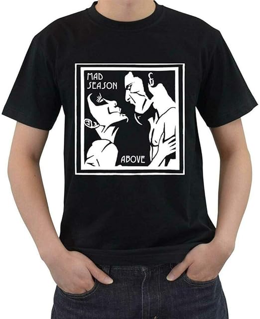 Mad Season TShirt Funny Graphics Funny Birthday Cotton Tee Vintage