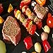 BBQ Grill Mat - Set of 2 PFOA Free Heavy Duty Nonstick BBQ Grilling Sheets - 16 x 13 Inch - Best Grilling and Cooking Accessories