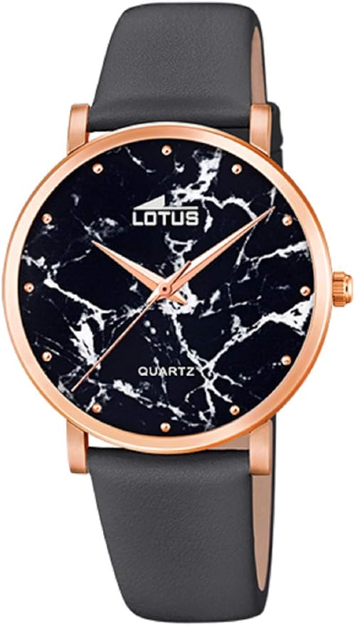 Lotus Reloj Analógico para Mujer de Cuarzo con Correa en Cuero 18703/2