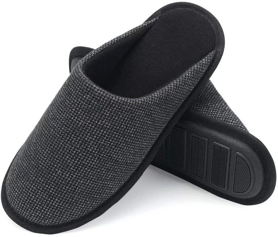 slip on black slippers