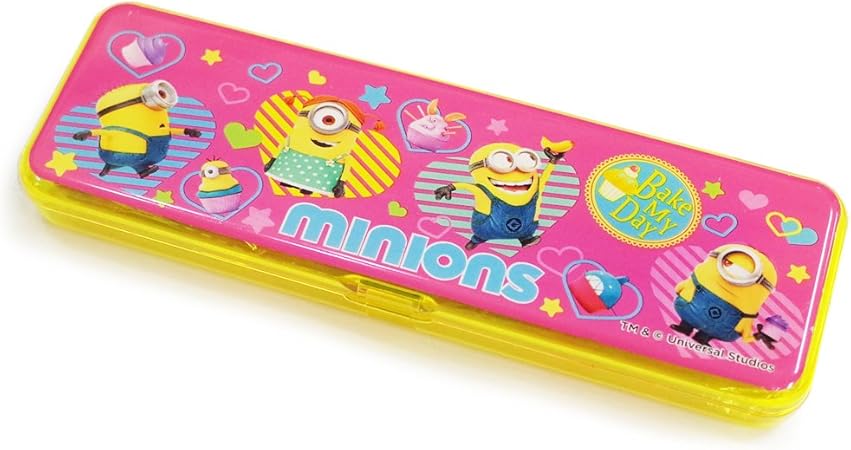 Amazon ディズニー ミニオンズ キャラクター ペンケース筆箱文具セット ギフト プレゼントに ピンク 筆記具 文房具 オフィス用品