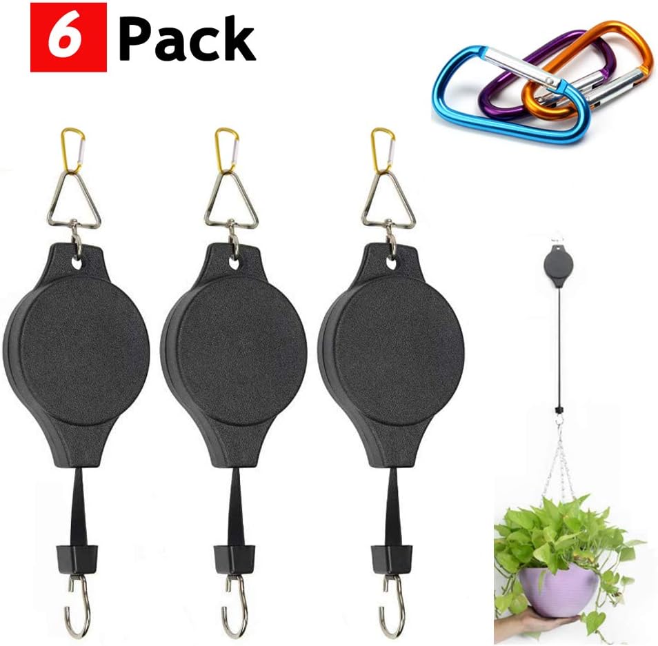 Ceiling Hook Plant Pulley Retractable Pulley Plant Hanger