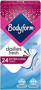 Multiple Bodyform Extra Long Panty Liners 24 Count Pack of 2 view 3
