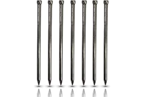 ONE STOP OUTDOOR 2" Inch Premium Quality Polished Finishing Nails Hand-Drive Hardware Carbon Steel Nail for Picture Hanging, Wood, Frame, Plaster and Concrete Wall - DIY (200)
