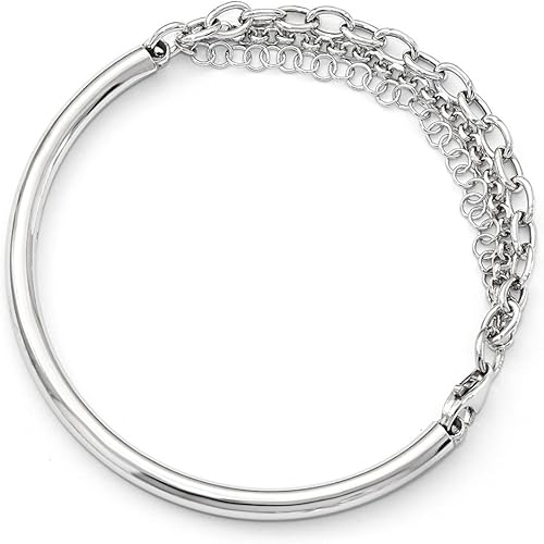 silver fancy bracelet