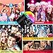 [2018 Latest Models-6 light bulbs] Nequare Party Lights Disco Ball Strobe Light Disco Lights 20 Colors Sound Activated Stage Light with Remote Control for Festival Bar Club Party Wedding Show Home …