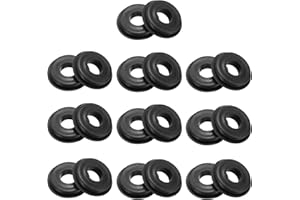 uxcell 15 Pcs Glad Hand Seal, Truck GladHand Washers TPE Rubber Elastic Grommets Round Gasket for Semi Trucks Trailers Brake 