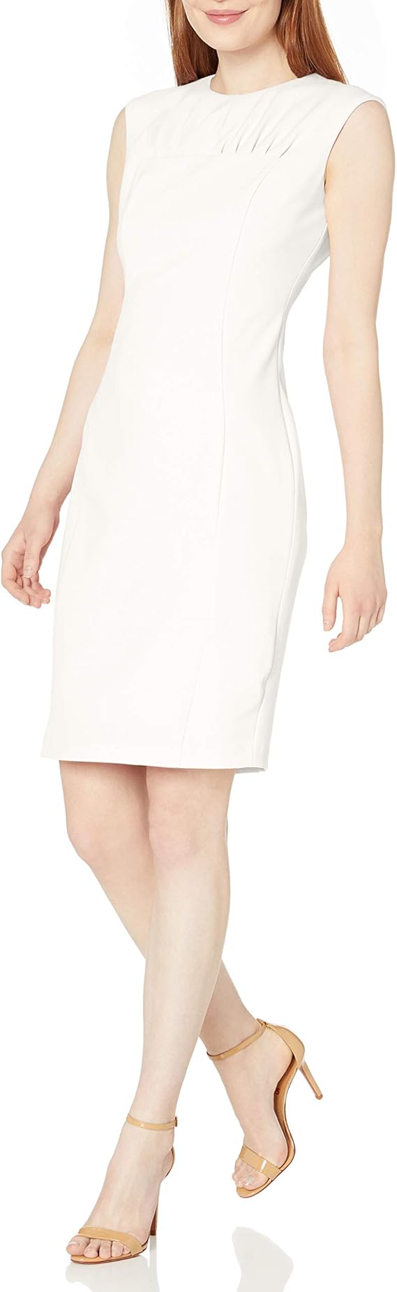 Calvin Klein 卡尔文克莱因 CK 女式无袖连衣裙 4码2.1折$27.45 海淘转运到手约￥212