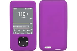 usastar-SNK Silicone Soft Case for Dexcom G7 Receiver (Purple)