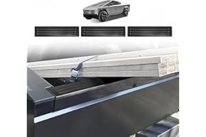 BestEvMod Metal Tailgate Top Protector Cover Compatible with Tesla Cybertruck 2024 2025 Accessories Truck Bed Tailgate Molding Cap Protective Trim Stainless Steel Easy to Install (Matte Black)