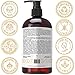 Laritelle Organic Conditioner 16 oz | Organic Macadamia + Keratin + Follicle Stimulating Rosemary, Ginger & Grapefruit | Fortifying Hair Growth Formula | NO GMO. Vegan