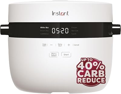 Instant Pot Instant Rice Cooker and Steamer 12 Cup 2.8L White
