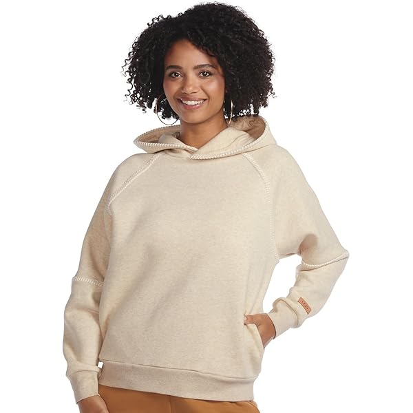 UGG Women's Joanne Bonded Fleece Hoodie Sweater, Grey Heather, 1X