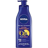 NIVEA Q10+ Firming Body Lotion | With 2 antioxidants : Q10 coenzyme + Vitamin C for healthy looking skin | Quick Absorbing | 