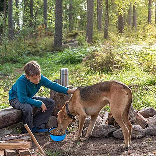Opvouwbare Hond Kom Met Deksel/Lekvrije Bpa-Gratis Wasbaar Draagbare Water Kom/Voor Pet Cat voedsel Water Voeden/Met… - Afbeelding 5