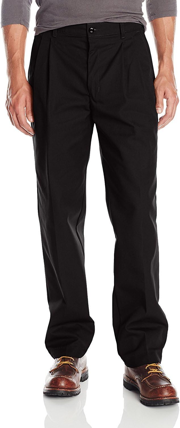 Red Kap Men's Red Kap® Men's Pleated Work Pant Double Front Pleated ...