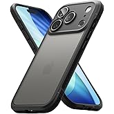 Ringke Fusion Bold for iPhone 17 Pro Max Case, [New Look & No Yellow] Oil & Dirt Resistant, Enhanced Grip Non-Slip Phone Cover - Matte Smoke