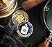 FBI & CIA Challenge Coin Set - 2 Brilliant Coins - Gold Plated Stunning Detailing on Coins