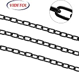 VIDETOL 15m 5mm 304 Stainless Steel Chain Heavy Duty Black Welded Link for view 3