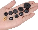 ZDBB 114 Pcs Faucet Washer Assortment 10 Styles Flat Beveled Brass Screws view 5