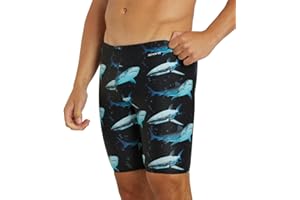Sporti Men's Athletic Swimwear Jammers, Printed Color - Racing & Training Swimsuit Jammers for Men, Multi Selection
