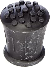Merriway BH05582 4 Pcs Heavy Duty Rubber Walking Cane Tips 19mm view 2