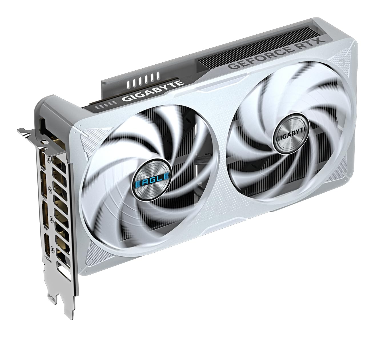Gigabyte GeForce RTX 5060 Ti Eagle OC Ice 8G Grafikkarte – 8 GB GDDR7, 128 Bit, PCI-E 5.0, 2617 MHz Kernfrequenz, 3 x DisplayPort, 1 x HDMI, GV-N506TEAGLEOC ICE-8GD 5