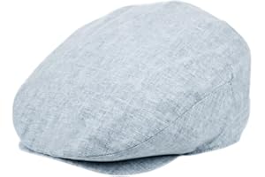 EPOCH HATS COMPANY Men's Linen Flat Ivy Gatsby Summer Newsboy Hats