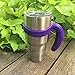 Handle for YETI Cup 30 oz RTIC SIC and Other 30 oz Tumblers. ChillOut Life Handle for Yeti Stainless Steel Tumbler BPA-free.(Sky Blue Handle Only) (Old Purple)