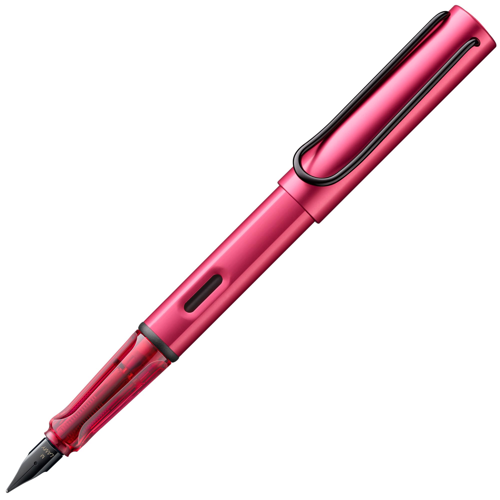 Lamy AL-star D09 Lightweight Aluminium Fountain Pen with Ergonomic Grip and Polished Steel Nib Medium Line Width Includes Ink Cartridge T 10 Blue