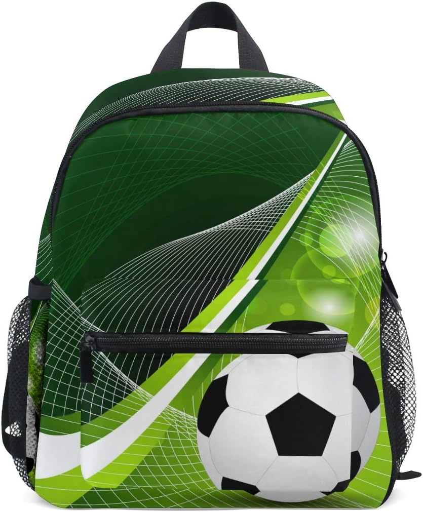 CPYang Mochila Deportiva para niños con diseño de balón de fútbol ...