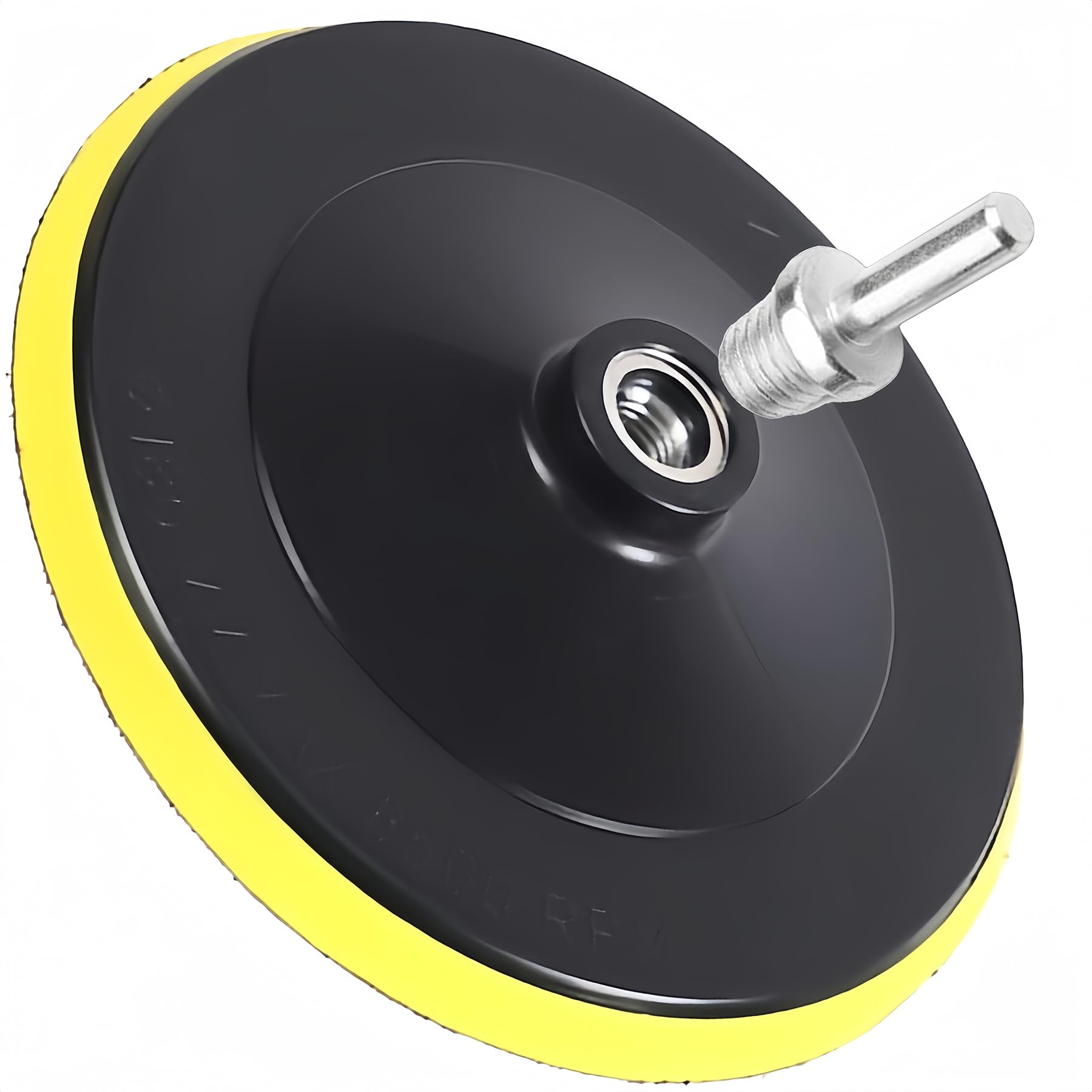 LEPEVNEY 7-Inch 180mm Hook and Loop Backing Pad M14 Drill Adapter Sanding Backing Pad Polishing Pad Disc Orbital Sander Polisher Backer Plate