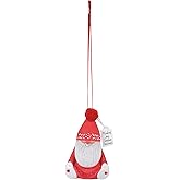 Department 56 Snowpinions Minding My Gnome Business Hanging Ornament, 3.15 Inch, Multicolor
