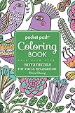 Pocket Posh Adult Coloring Book: Botanicals for Fun