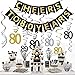 80th BIRTHDAY PARTY DECORATIONS KIT - Cheers to 80 Years Banner, Sparkling Celebration 80 Hanging Swirls, Perfect 80 Years Old Party Supplies 80th Anniversary Decorations (Bnner set)