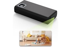Zygnatek Power Bank 2K HD with Motion Detection, 10000mAh Battery Loop Recording, Night Vision Small Security Camera with Gra