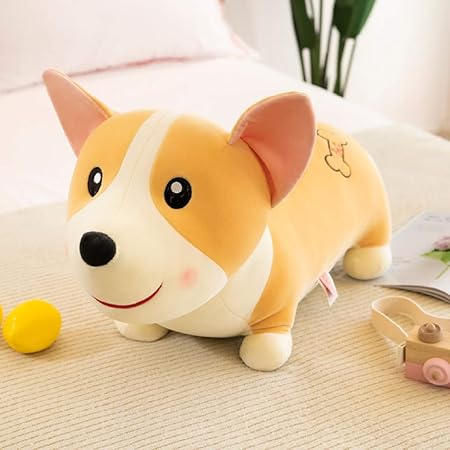 Amazon ぬいぐるみ 抱き枕 犬 イヌ コーギー 30cm 55cm 癒やし かわいい キャラクター 子供 お誕生日 クリスマス 記念日 プレゼント 女の子 男の子 縫い包み だきまくら 柔らかい 置物 お祝い 飾り ぬいぐるみ おもちゃ